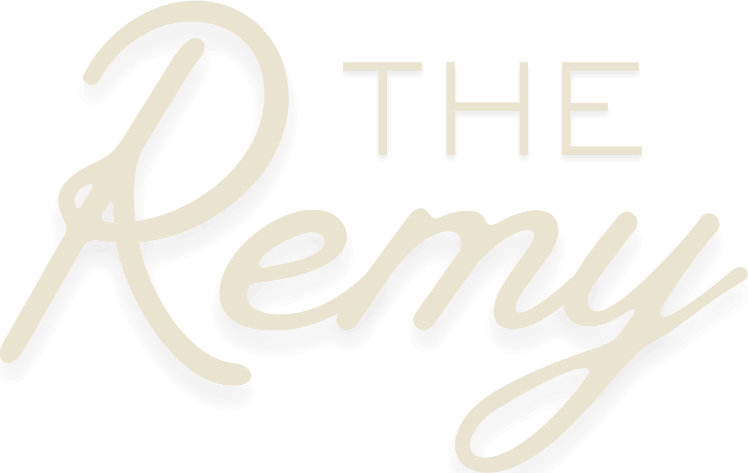 The Remy White Logo